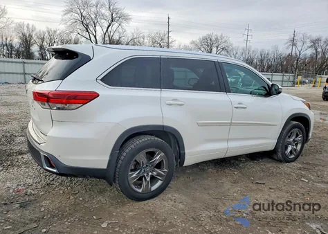 2017 Toyota Highlander Limited из США, поврежденный, VIN 5TDDZRFH3HS429067